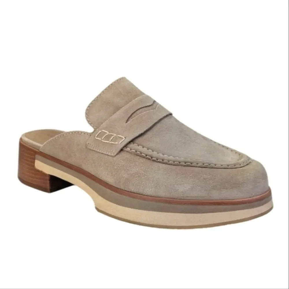Bernardo Suri Penny Loafer Mules EUC $248 Size 9.5M  S3559